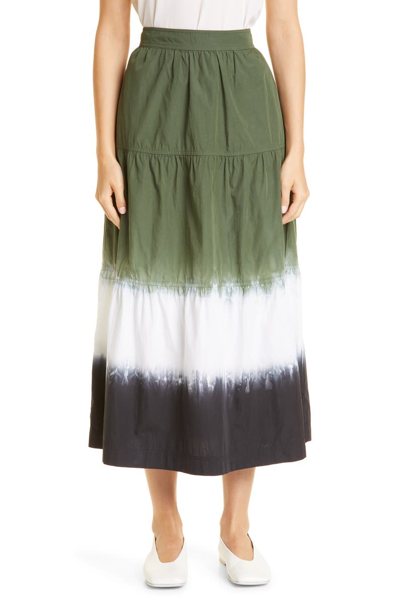 Derek Lam 10 Crosby Lynne Tie Dye Maxi Skirt, Main, color, 