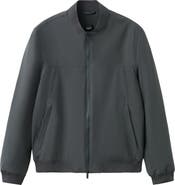MANGO Water Repellent Bomber Jacket