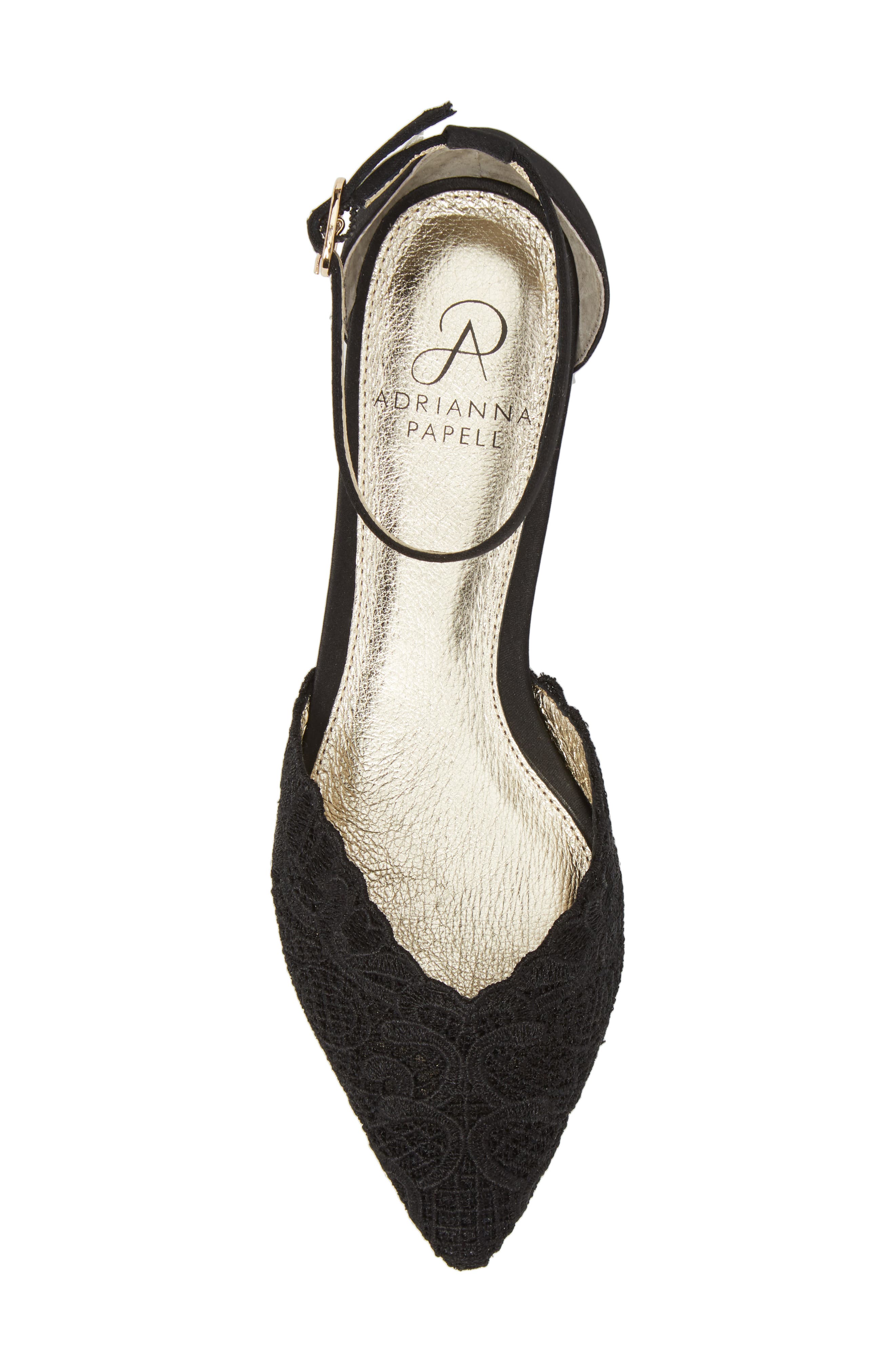 Adrianna Papell Trala Ankle Strap Flat, Alternate, color, 