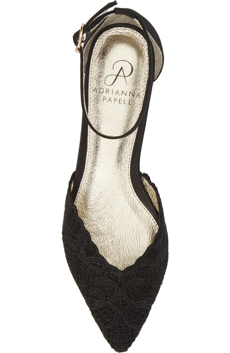 Adrianna Papell Trala Ankle Strap Flat, Alternate, color,
