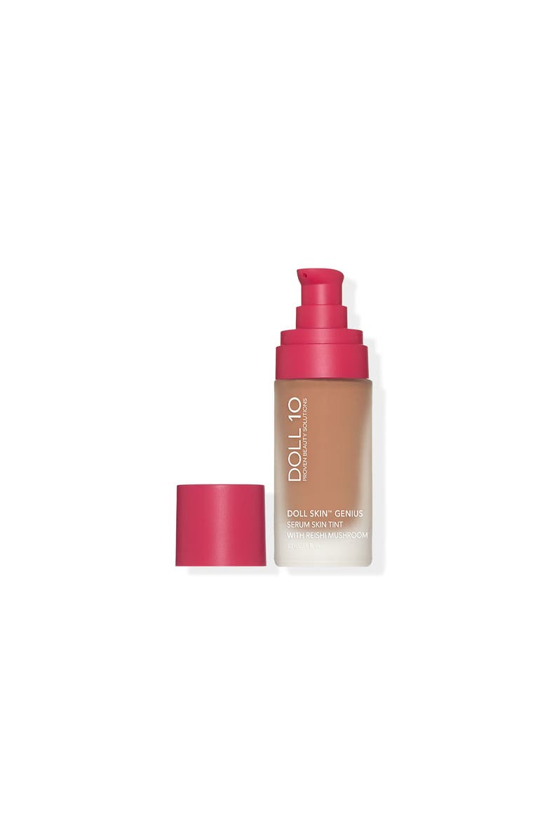 Doll Skin Genius Serum Skin Tint with Reishi Mushroom, Main, color, Tan/Deep