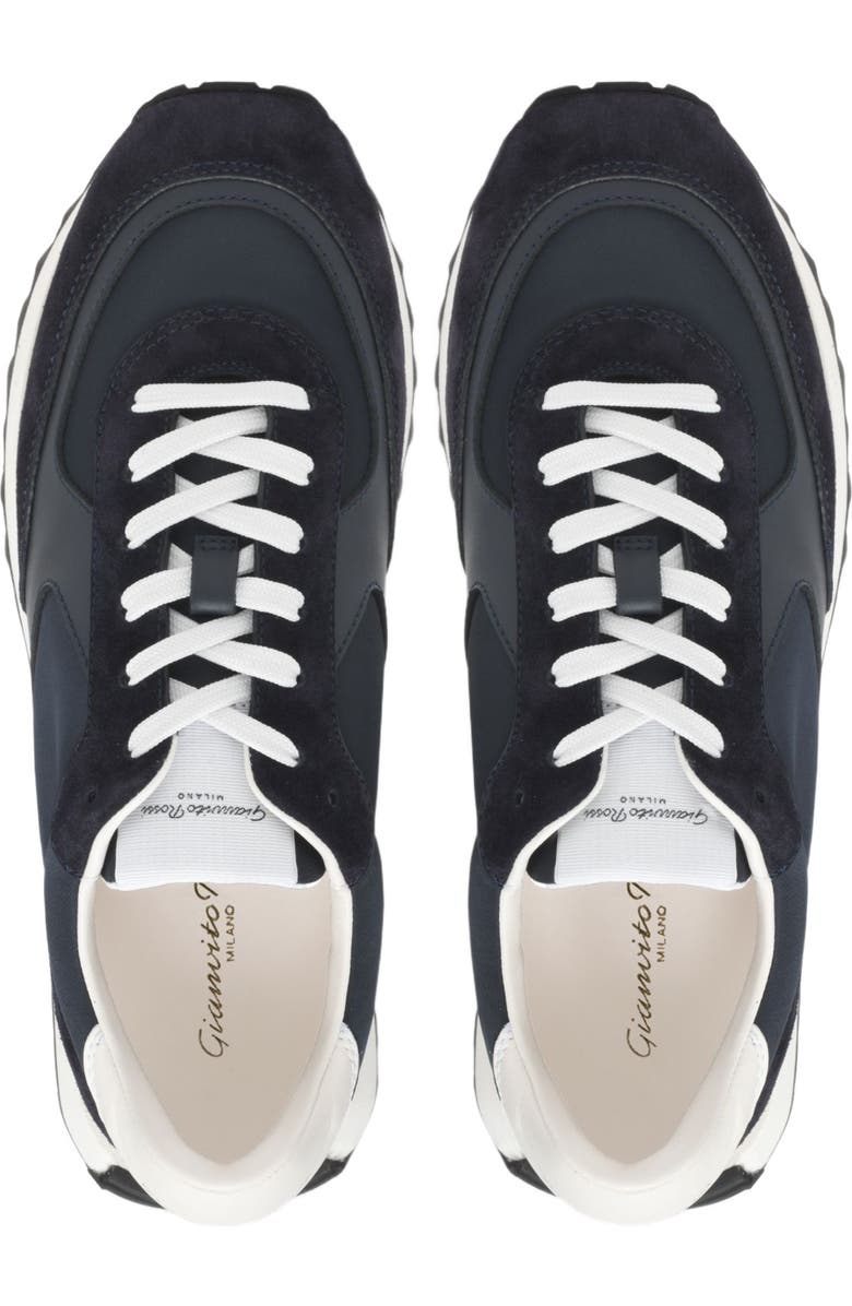 Gianvito Rossi Gravel Sneakers, Alternate, color, Blue