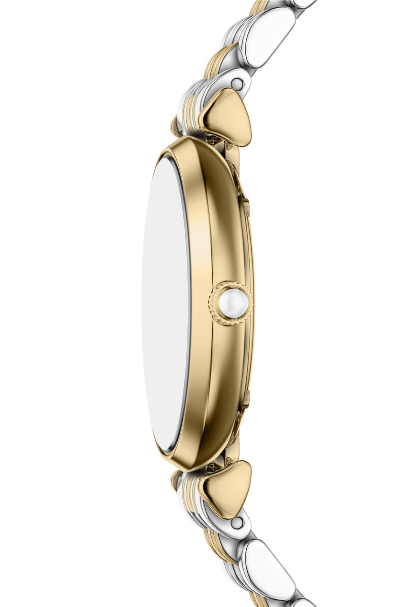 Emporio Armani Mother-of-Pearl Two-Tone Bracelet Watch Set, 32mm, Alternate, color,