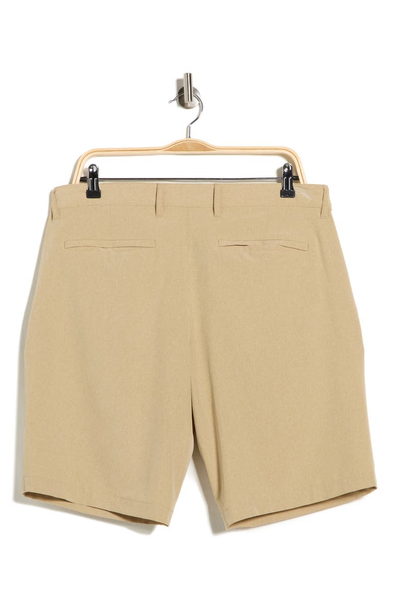 Ace Shot Pro 9-Inch Golf Shorts, Alternate, color, STONE KHAKI HEATHER