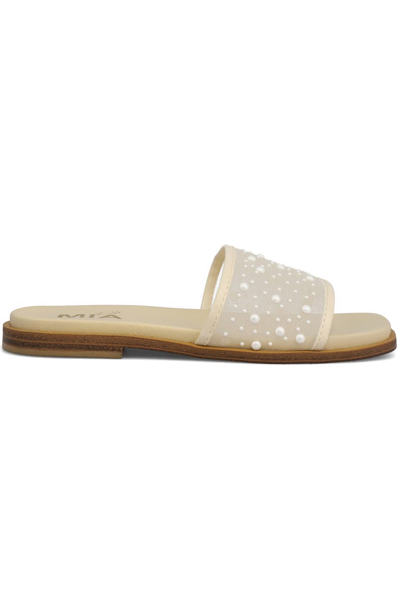 MIA Kids' Jhanna Slide Sandal, Alternate, color, Bone