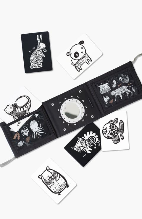 Tummy Time Gallery  with Mirror and Art Cards for Baby Bundle