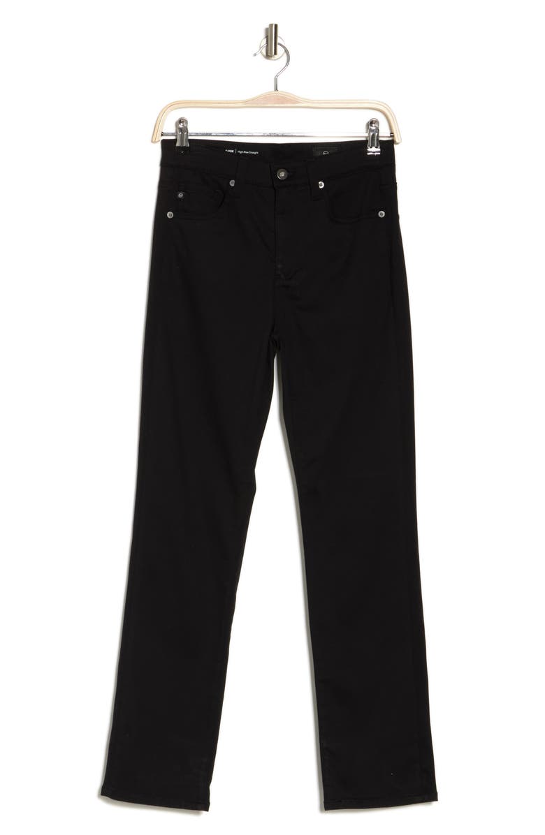 AG Saige High Waist Straight Leg Jeans, Alternate, color,