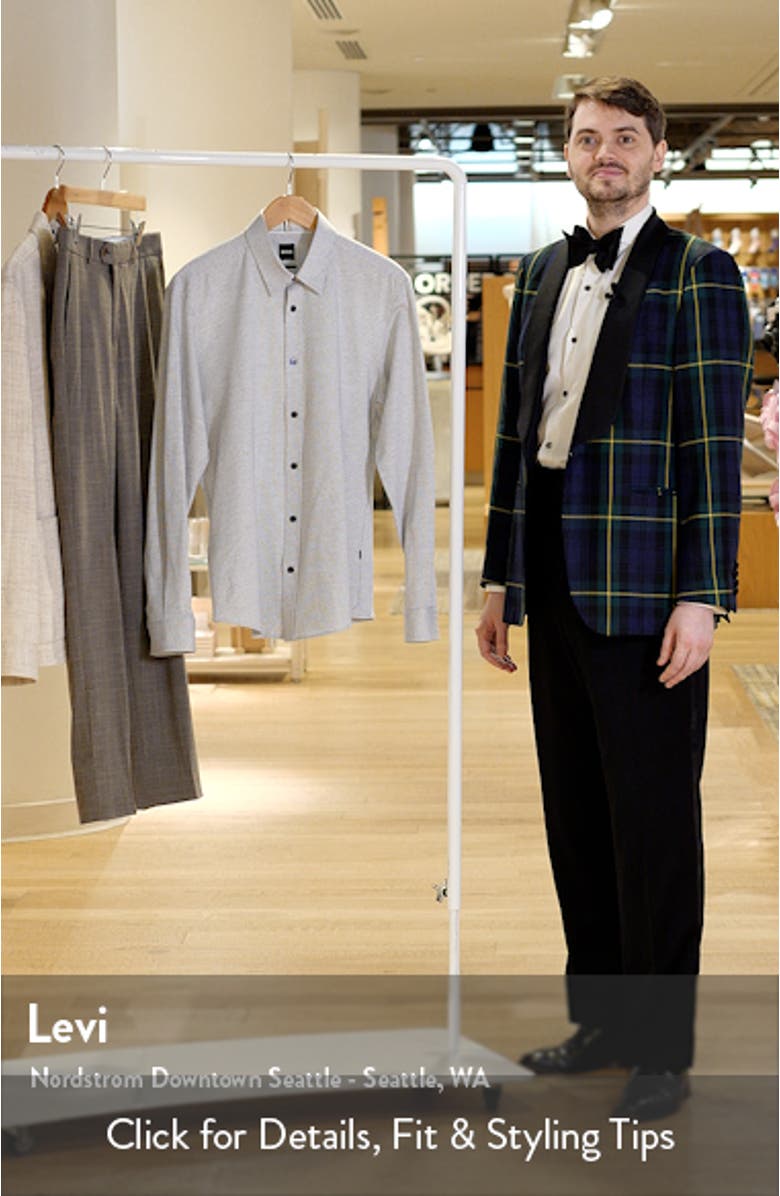 Roan Kent Slim Fit Button-Up Shirt, sales video thumbnail