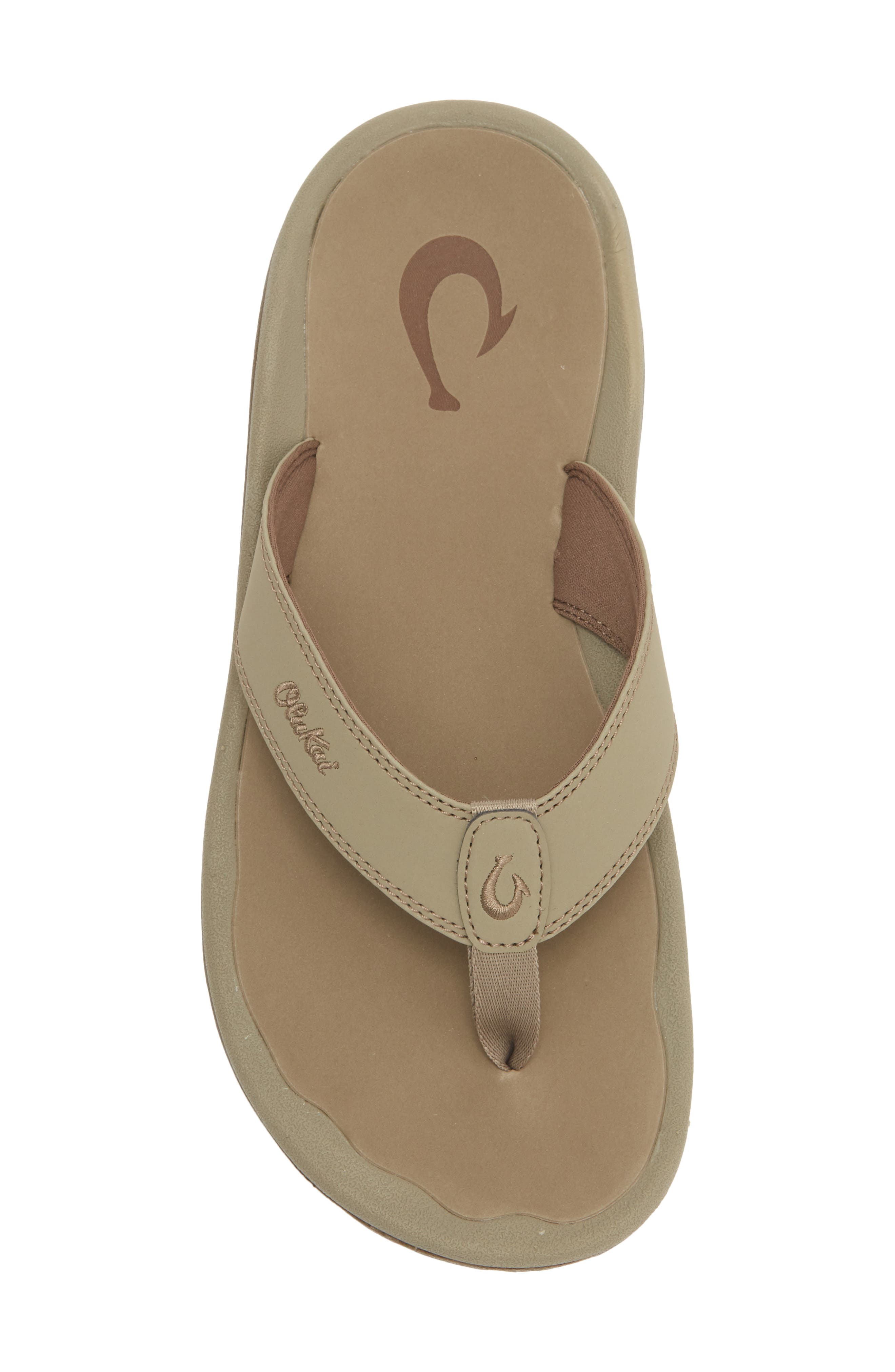 Ohana Flip Flop, Alternate, color, CLAY / MUSTANG