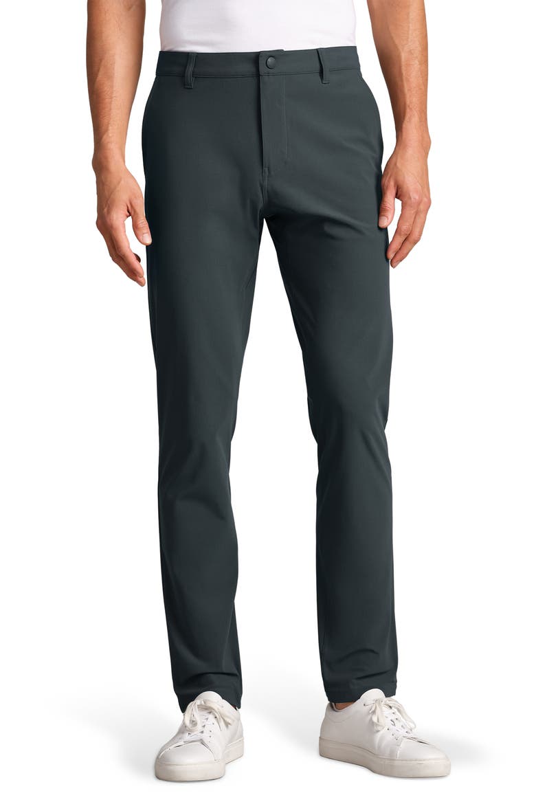 Commuter Slim Fit Pants, Main, color, PINE GRAY