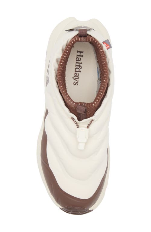 Hoka X Halfdays Kaha 2 Frost Moc Gtx Gore-tex® Waterproof Quilted Hiking Sneaker In Neutral