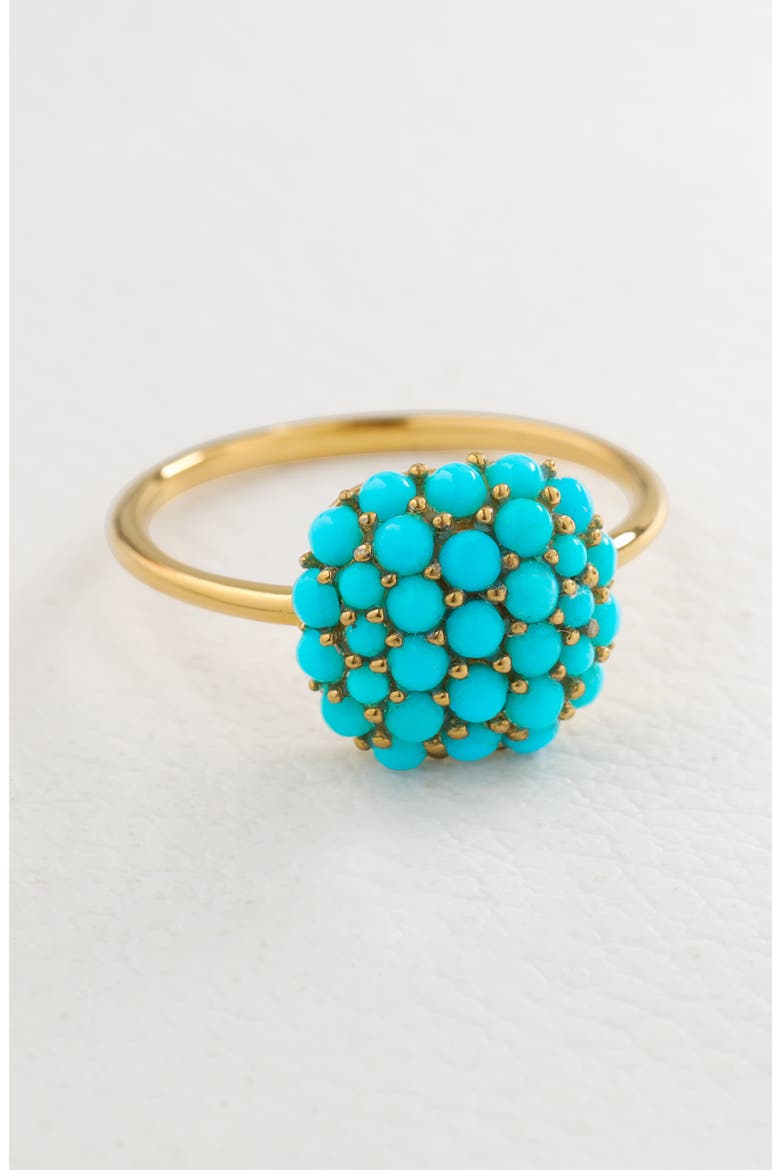 Sleeping Beauty Turquoise Ring, Alternate, color, BLUE