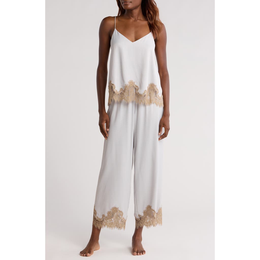 Nordstrom Midnight Lace Pajamas In White