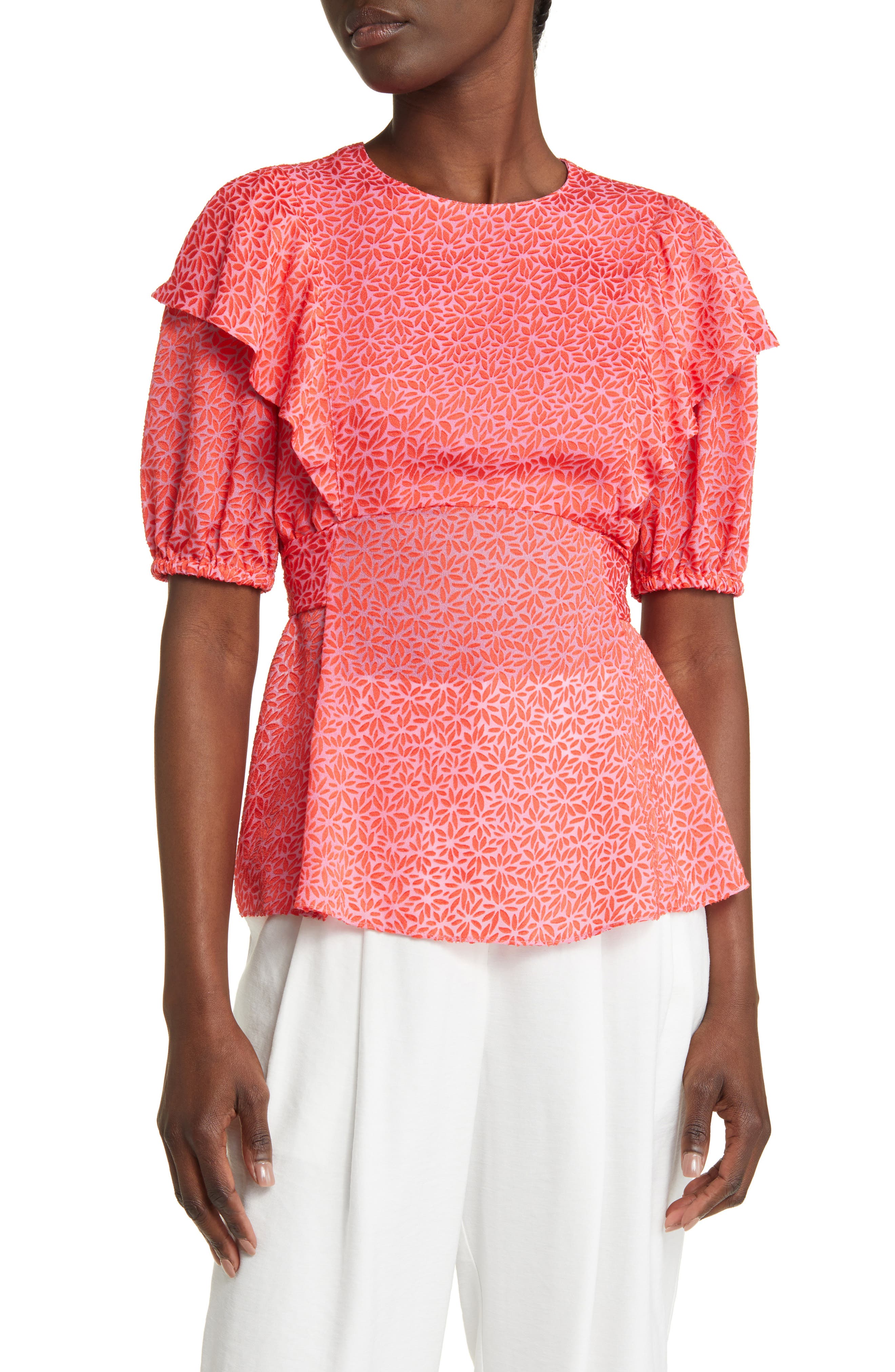 ted baker ruffle blouse