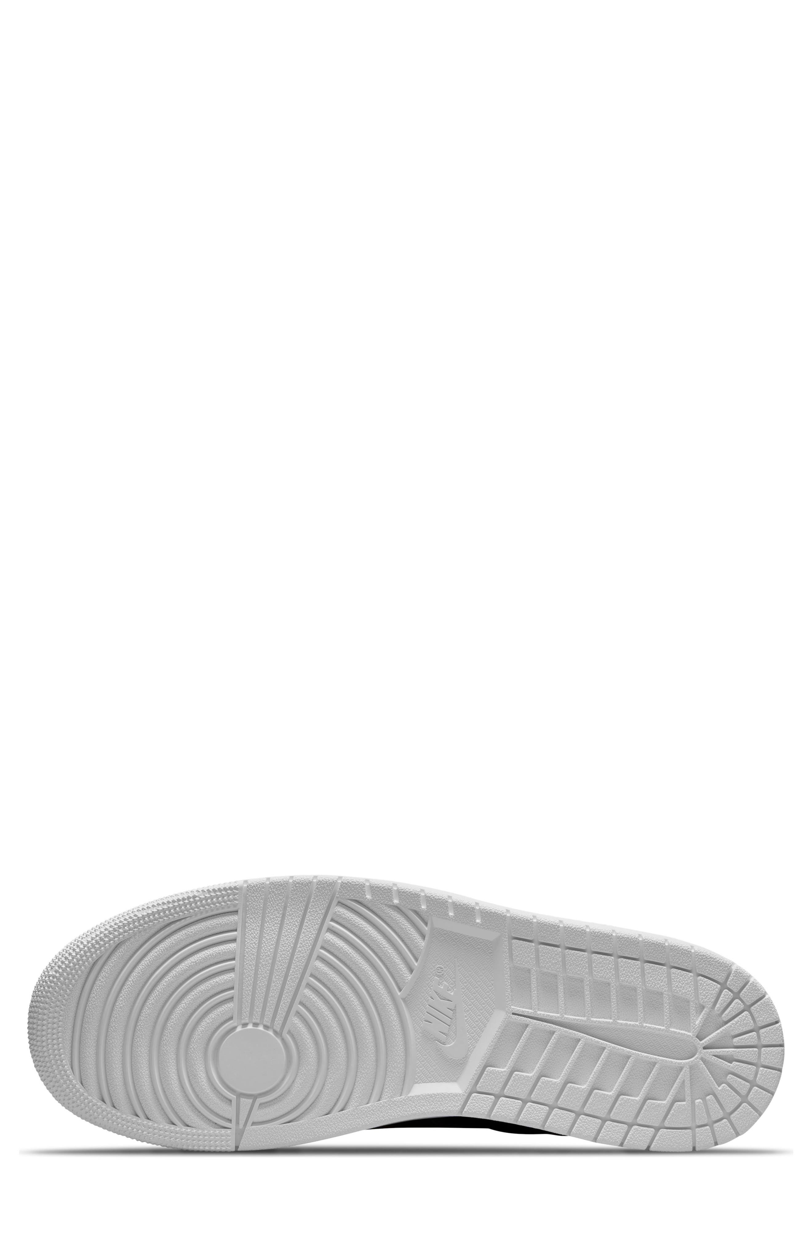 Air Jordan 1 Centre Court Sneaker, Alternate, color, BLACK/ BLACK/ WHITE