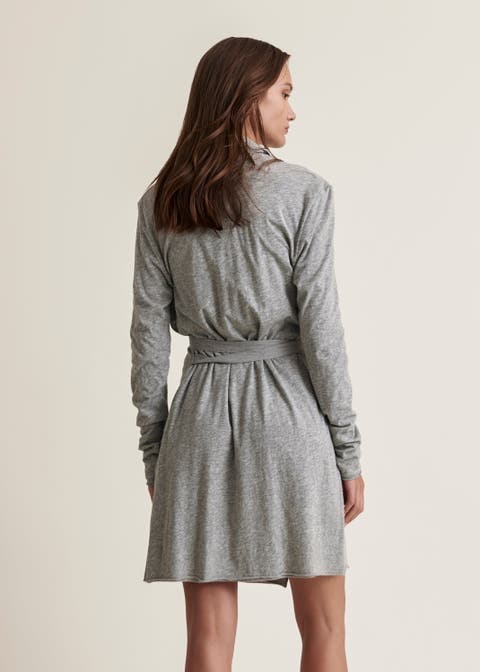 Double Layer Wrap Robe