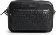 Velez Kansas Woven Leather Crossbody Bag