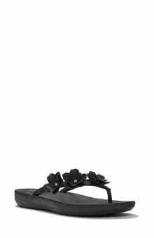 FitFlop iQushion Flower Flip Flop
