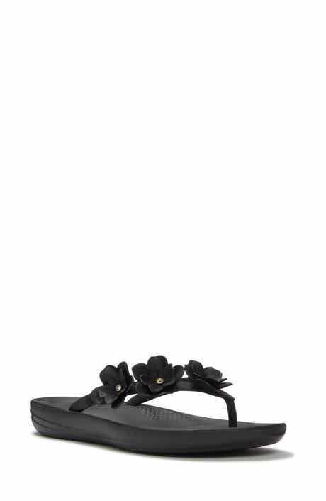 FitFlop iQushion Flower Flip Flop