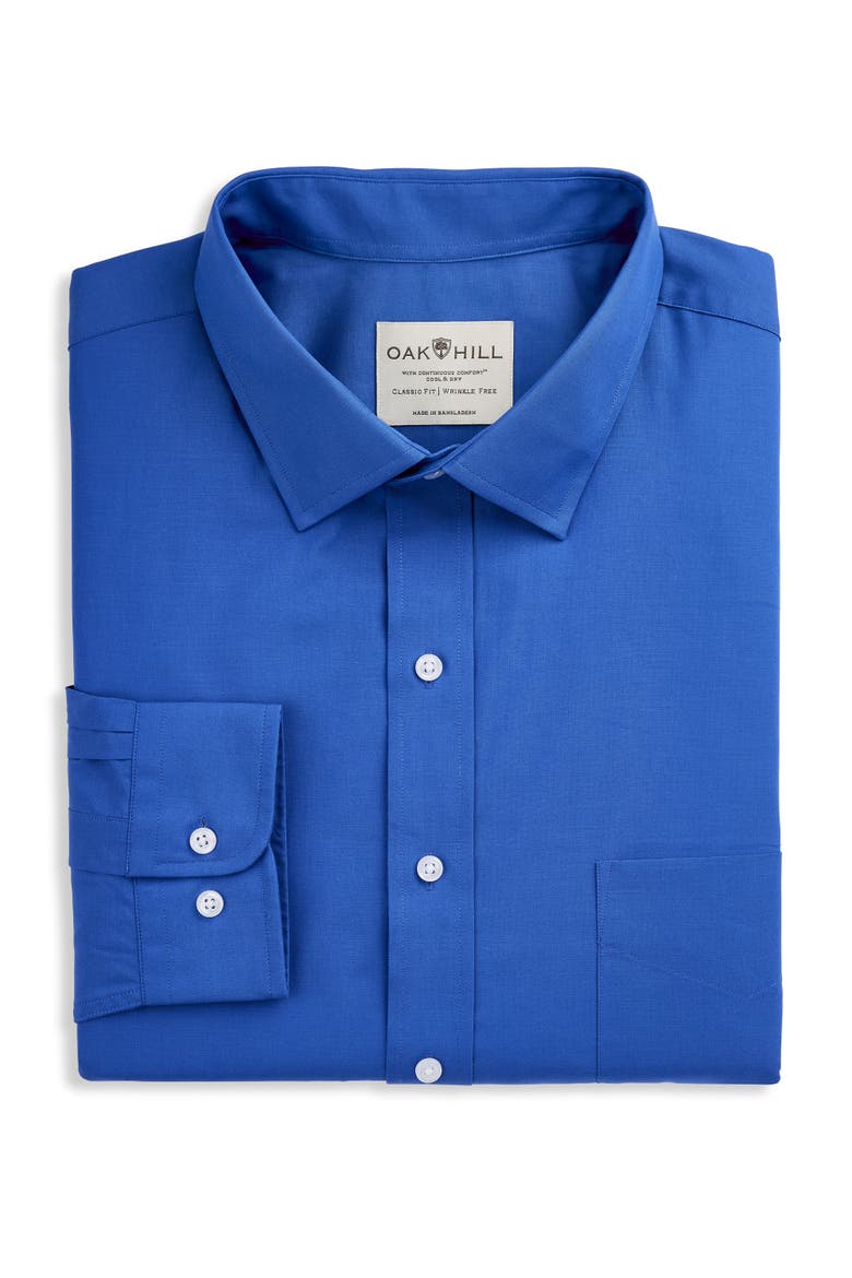 Broadcloth Dress Shirt, Main, color, FRENCH BLUE