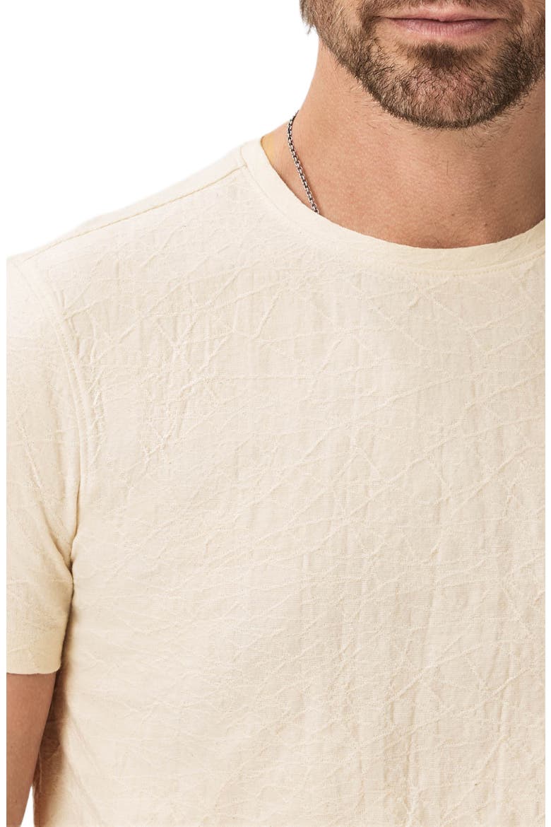Rubin Jacquard Crewneck T-Shirt, Alternate, color, FADED TWINE