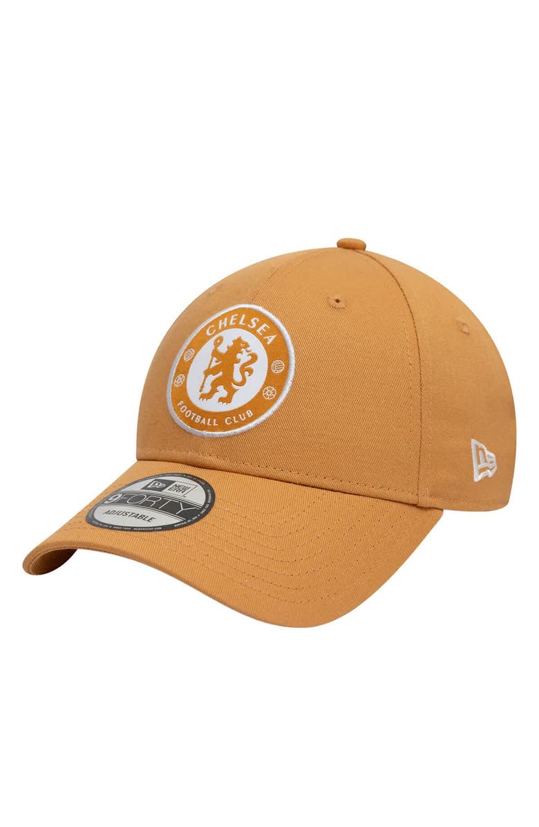 New Era Men's New Era Tan Chelsea Seasonal 9FORTY Adjustable Hat, Main, color, 