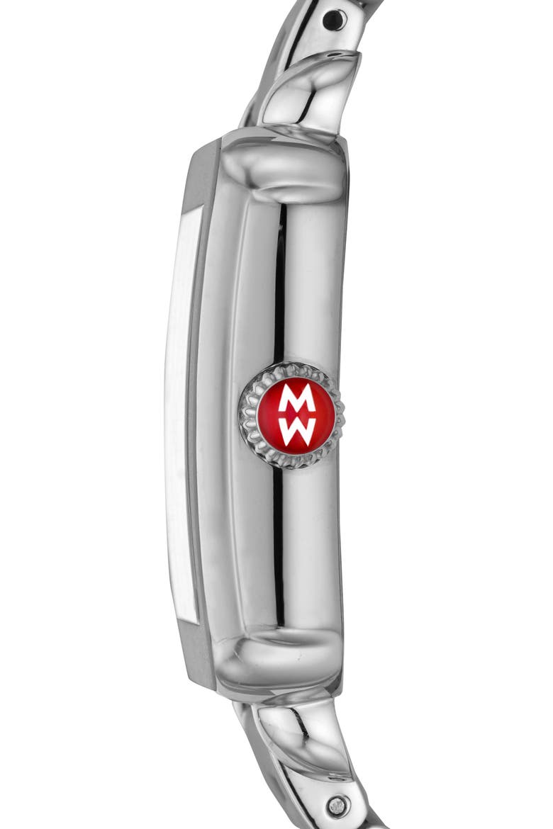 Deco Sport Watch Head & Bracelet, 34mm x 36mm, Alternate, color, GREY/ SILVER