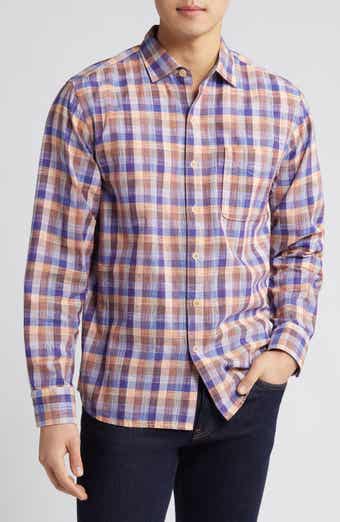 Tommy Bahama Sand Dune Check Woven Cotton Button-Up Shirt