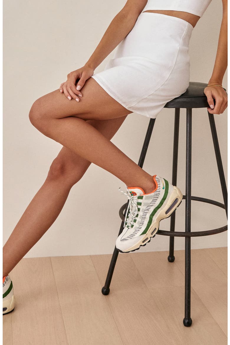 Veranda Miniskirt, Alternate, color, WHITE