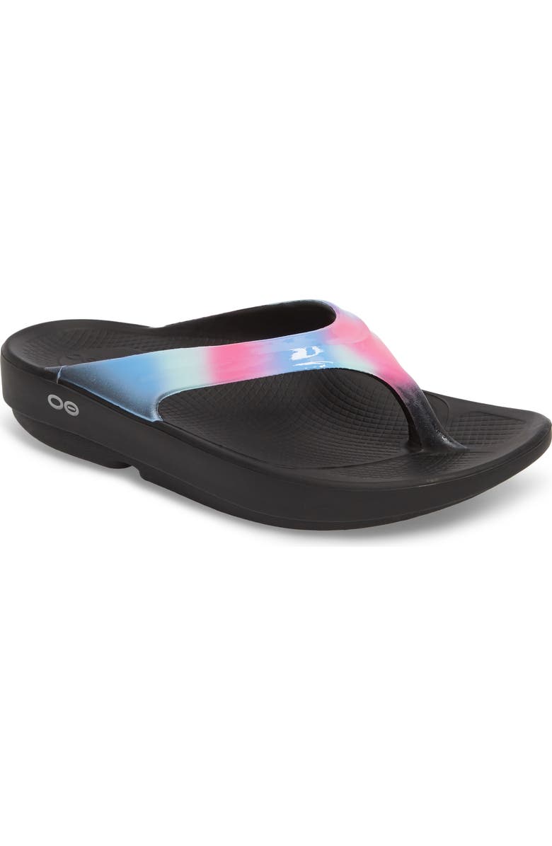 Oofos OOlala Luxe Sandal, Main, color,