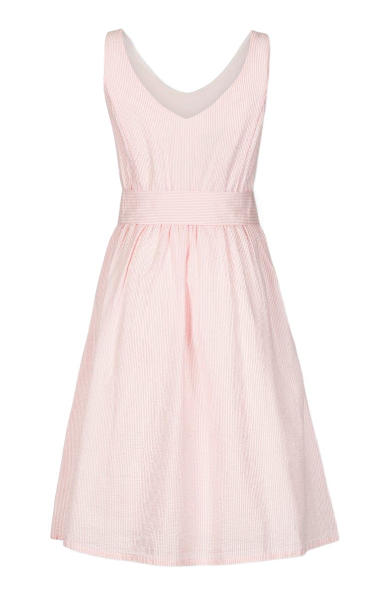 Hope & Henry Women's Organic A-Line Dress with Sash, Alternate, color, 