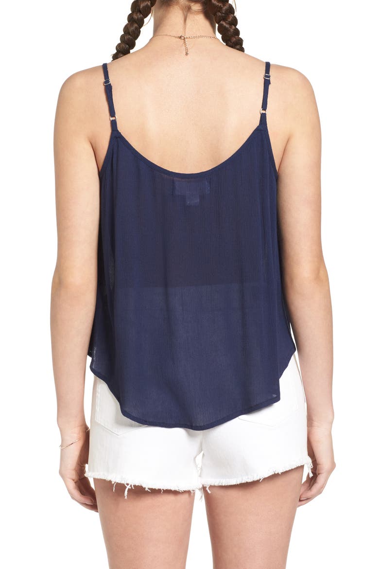 Embellished Camisole, Alternate, color, NAVY/ BURGUNDY