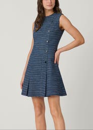 Shoshanna Gigi Aurora Tweed Dress