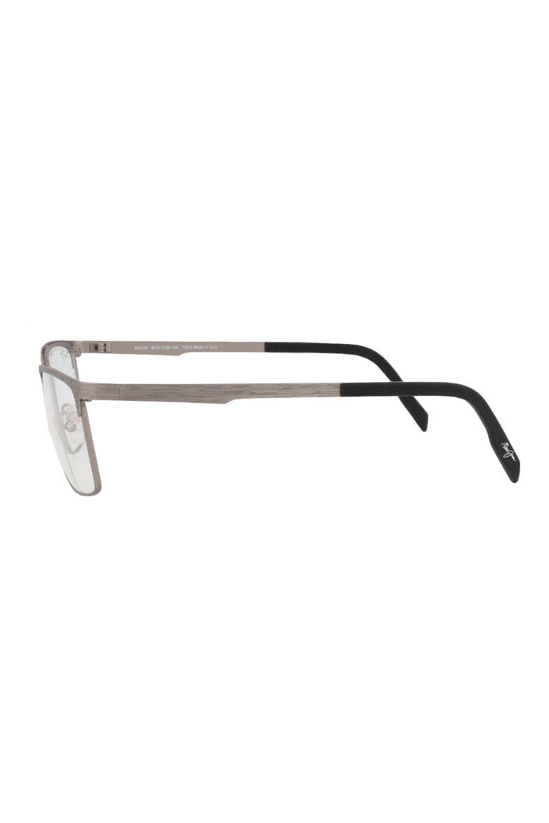 Core Optical 58mm Square Reading Glasses, Alternate, color, GREY GREY TRANSPARENT