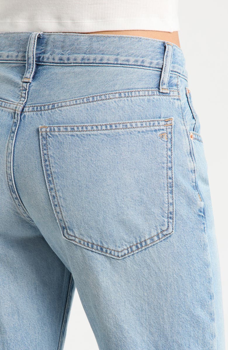 Madewell The Dean Easy Straight Airy Denim Jeans, Alternate, color, Faded Horizon Wash