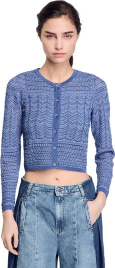 トップス Glitter Knit Cardigan Maje_MFPCA00492-0074_H_1.jpg?