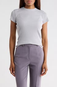 Theory Stretch Rib Tiny Tee