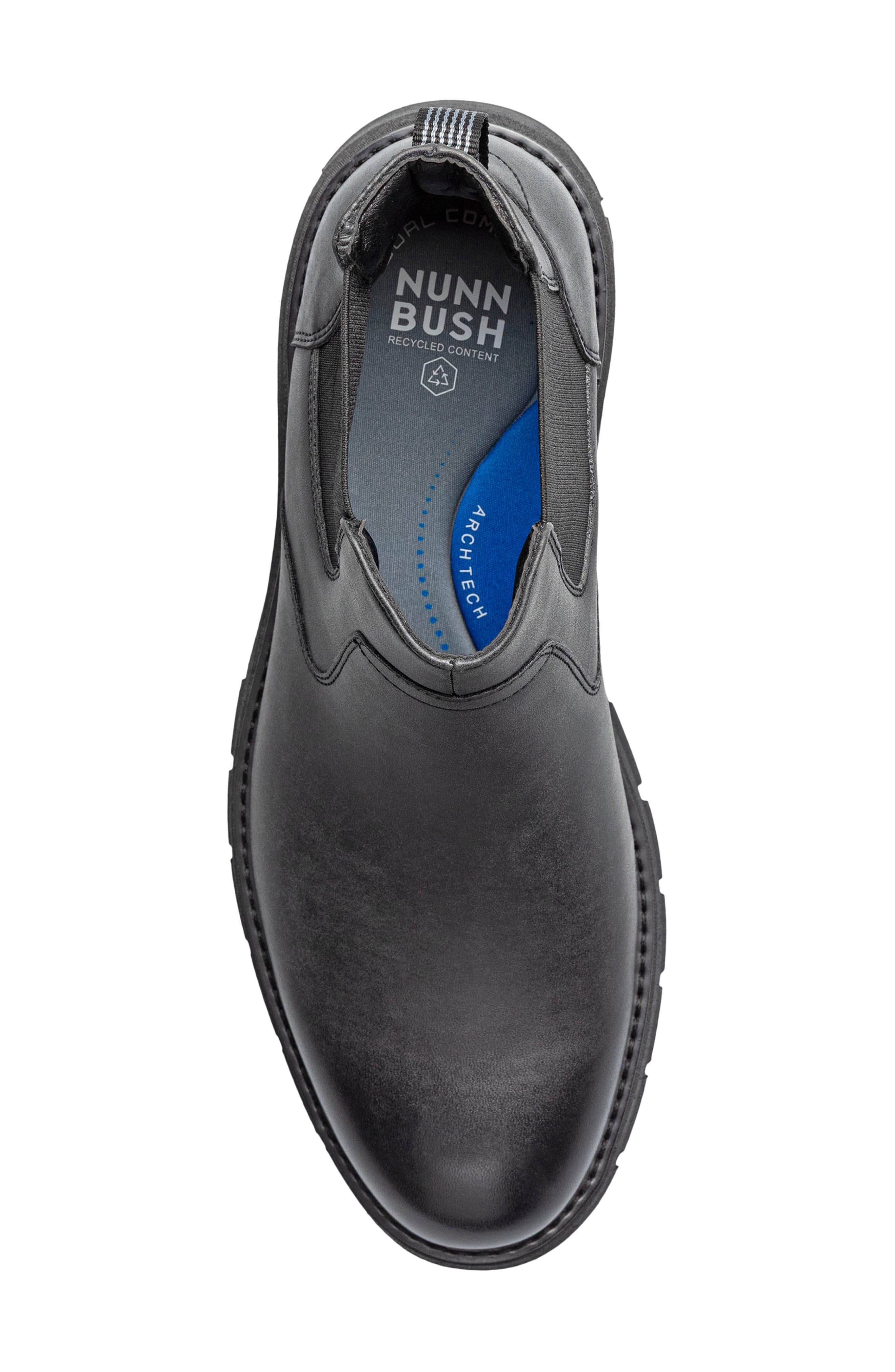 Brady Plain Toe Chelsea Boot, Alternate, color, BLACK