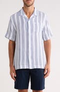 Original Penguin Textured Cotton Blend Camp Shirt