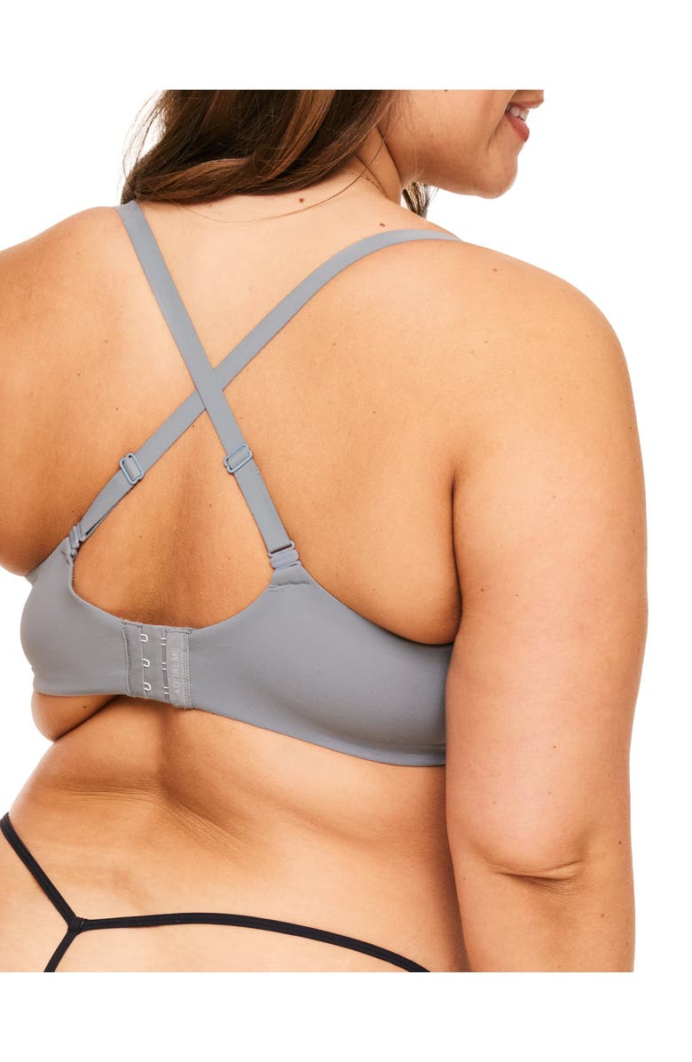 Adore Me Janelle Contour Demi Bra, Alternate, color, Dark Grey