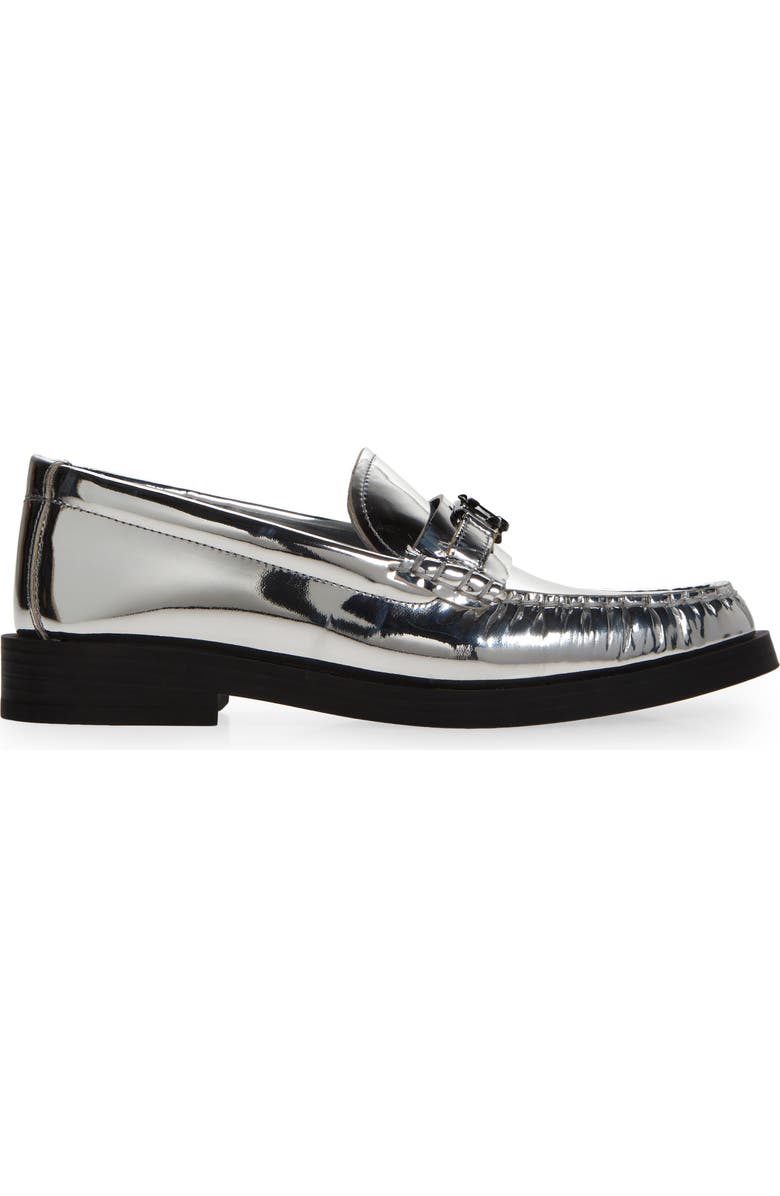 Jimmy Choo Addie JC Metallic Loafer, Alternate, color,