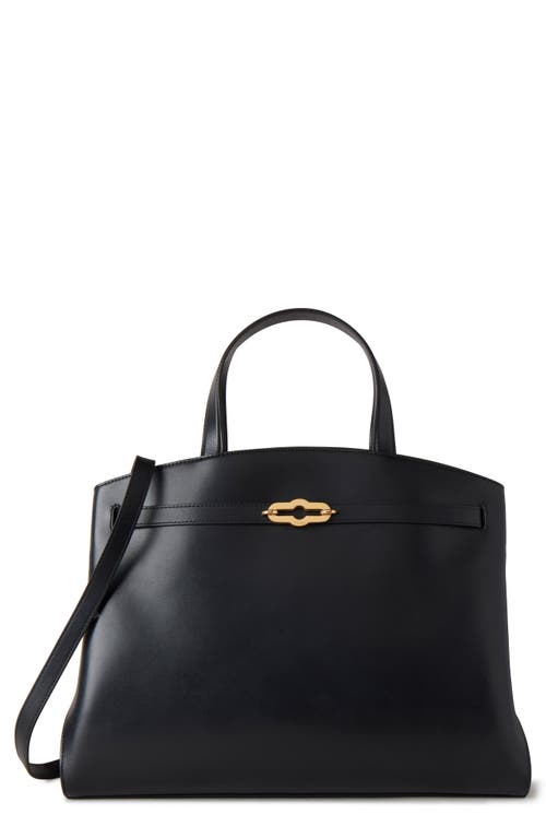 Mulberry Pimlico High Gloss Leather Tote in Black 