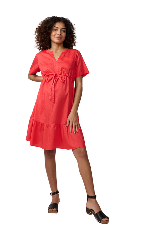 Waist Defined Shirt Dress