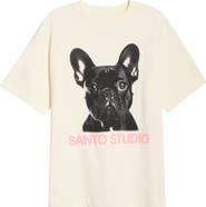 SANTO STUDIO Peace Drappo Graphic T-Shirt