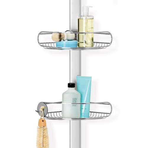 Simplehuman Tension Caddy, Extends 5 Ft. To 8 Ft. In Grey