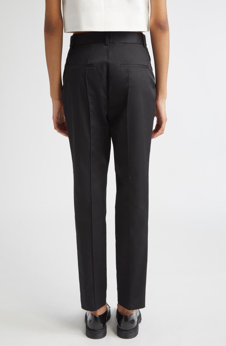 PARTOW Archer Cotton Stretch Twill Pants, Alternate, color, Black