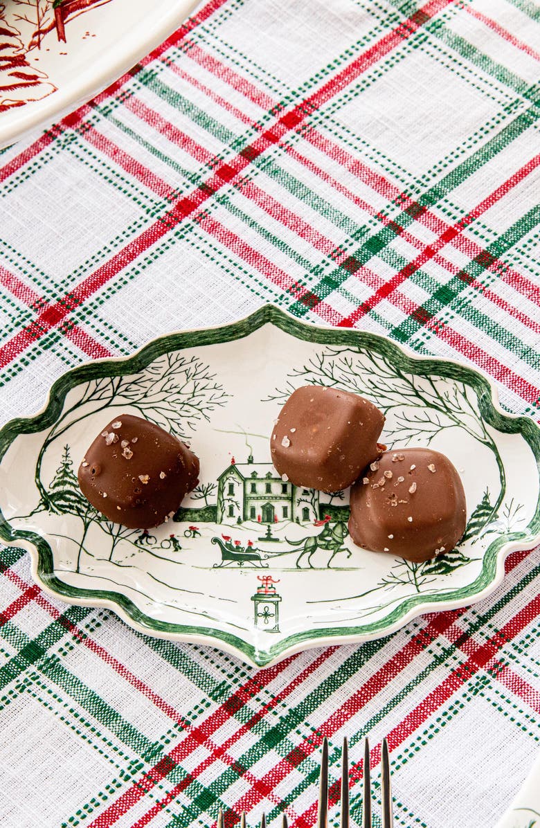 Juliska Country Estate Winter Frolic Tray, Alternate, color, Evergreen