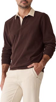 Marine Layer Organic Cotton Rugby Polo