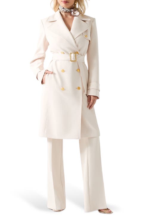 Jasmine Double Breasted Trench Coat