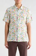 Tommy Bahama Coast Lemon Lounge Short Sleeve Button-Up Shirt